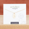 Birth Flower Necklace