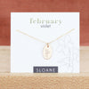 Birth Flower Necklace