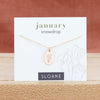 Birth Flower Necklace