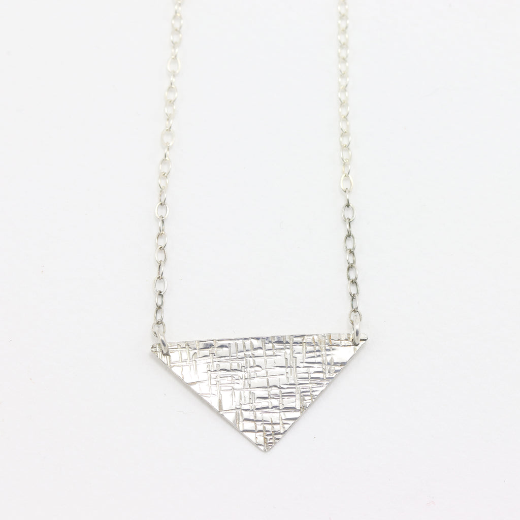 Minimalist Triangle Necklace