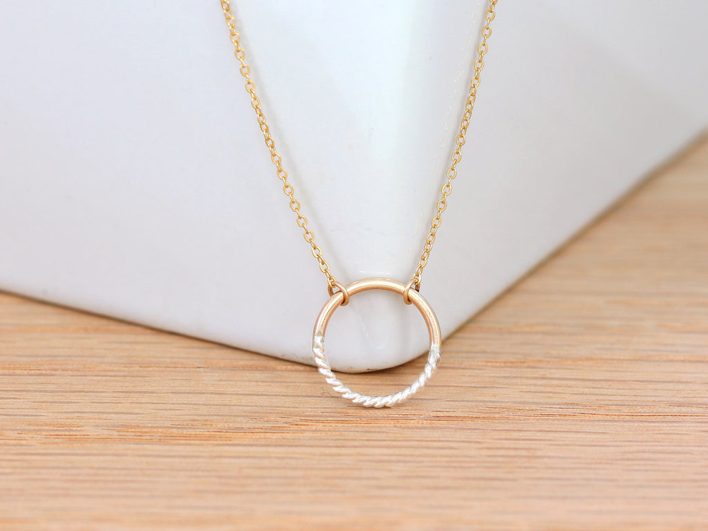 Mini Circle Necklace