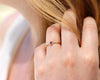 Dainty Gold Birthstone Ring