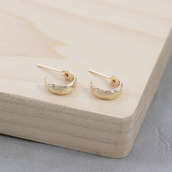 Botanic Hoop Earrings