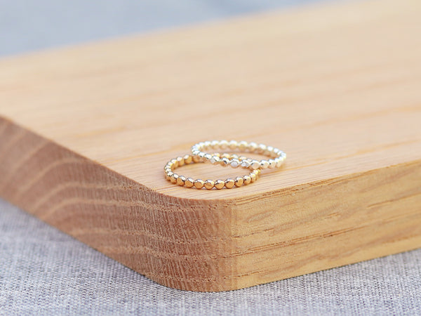 Beaded Sequin Ring