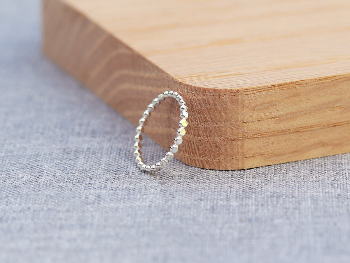 Beaded Sequin Ring – Sloane Jewelry Design