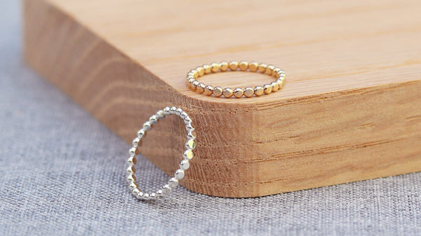 Beaded Sequin Ring