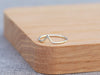 Tiny Peak Stacking Ring
