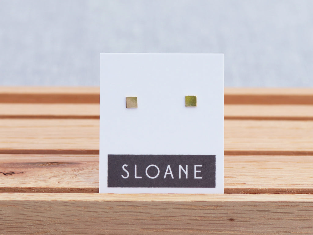 Square Shape Studs