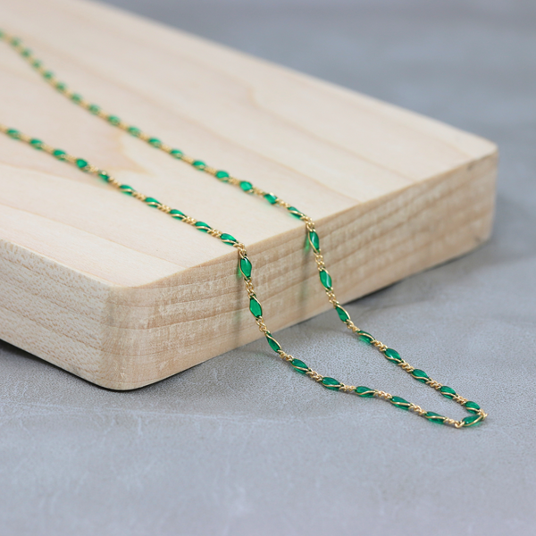 Beaded Chain Necklace