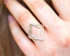 Deco Open Weave Ring