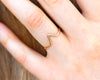 Tiny Peak Stacking Ring