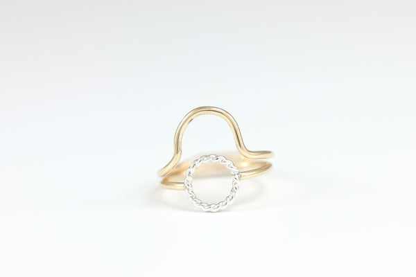Circle Ring Set of 2