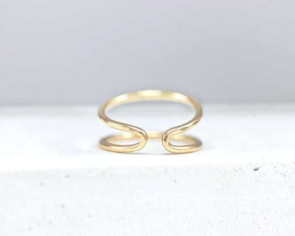 Parallel Cuff Ring