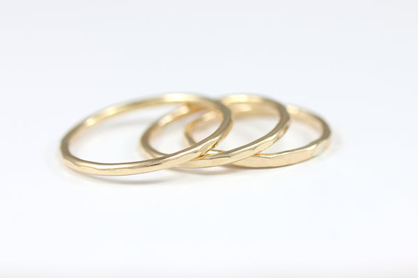 Hammered Ring Band