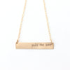 Personalized Handwriting Necklace