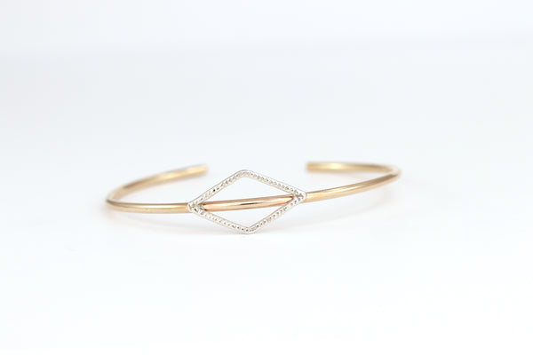 Diamond Sunburst Cuff