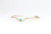 Chevron Gem Cuff