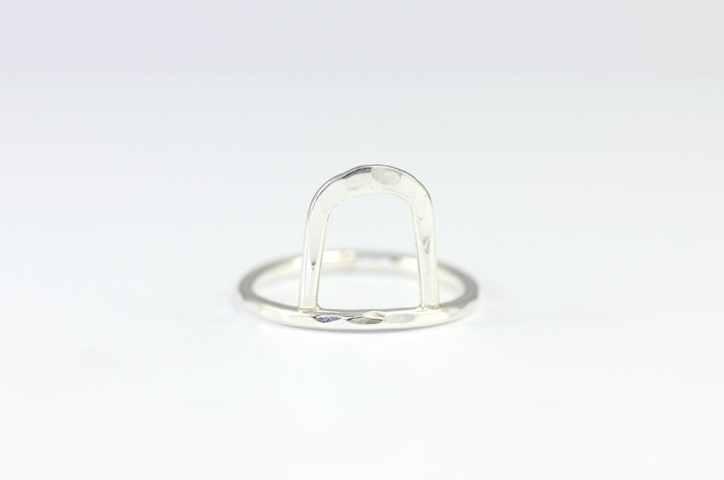 Silver Arch Ring