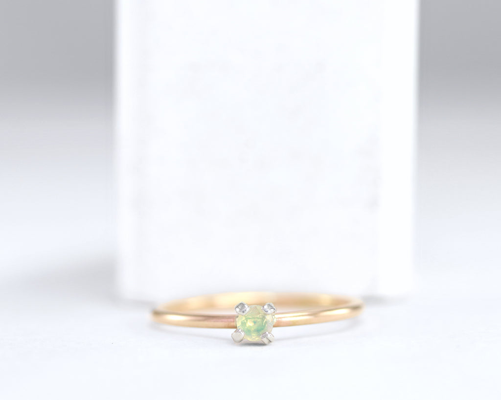 Dainty Opal Ring