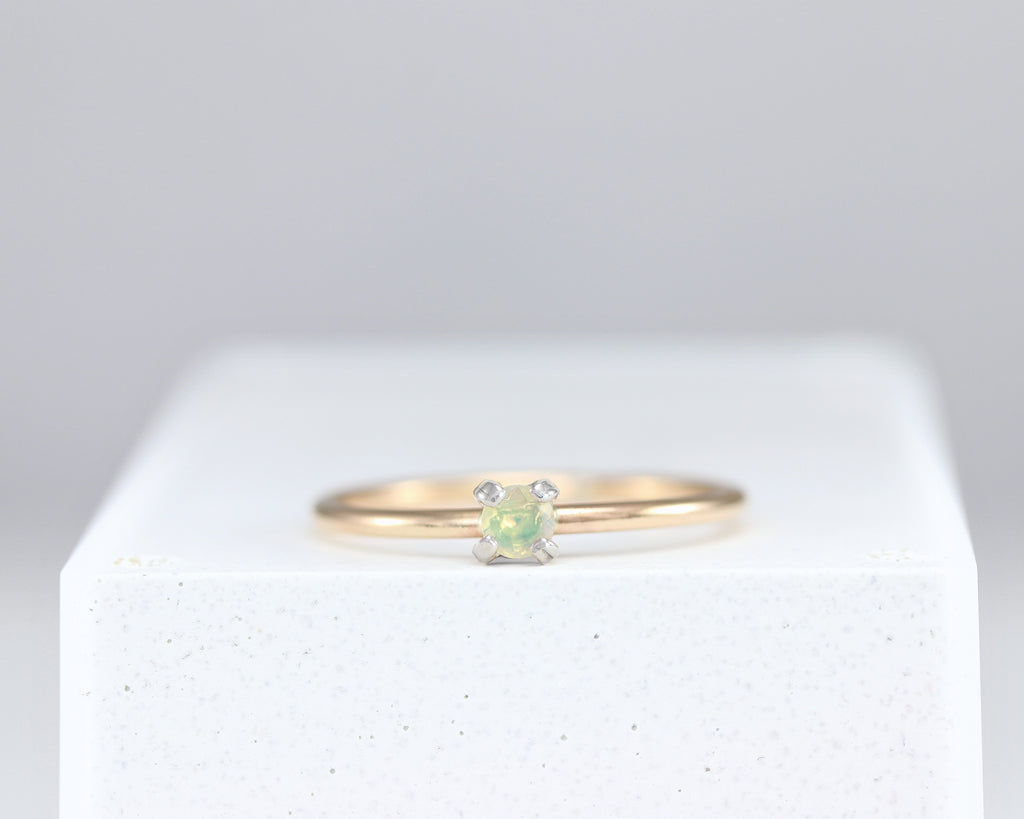 Dainty Opal Ring