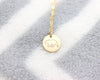 Bear Disc Necklace