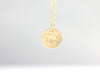 Bear Disc Necklace