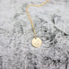 Wolf Disc Necklace