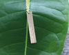Roman Numeral Vertical Bar Necklace