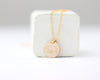 Bear Disc Necklace