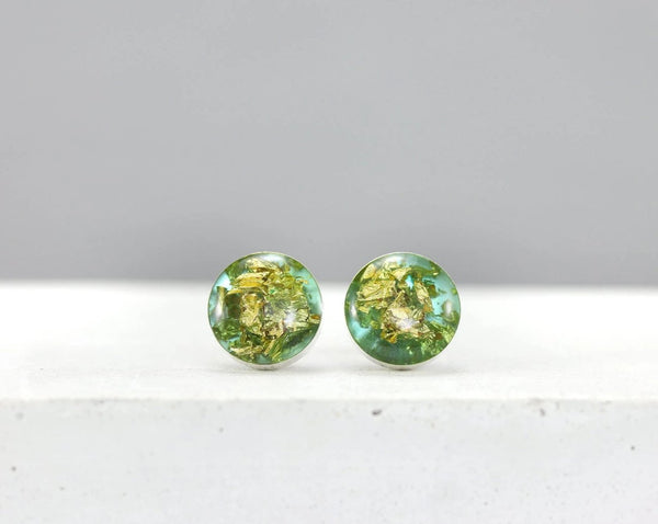 Eco Resin Stud Earrings