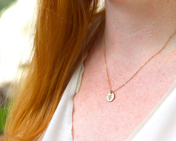 Birth Flower Necklace