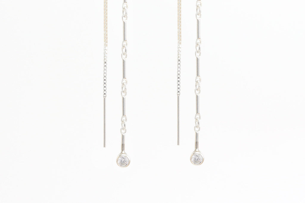 Line Threader Earrings