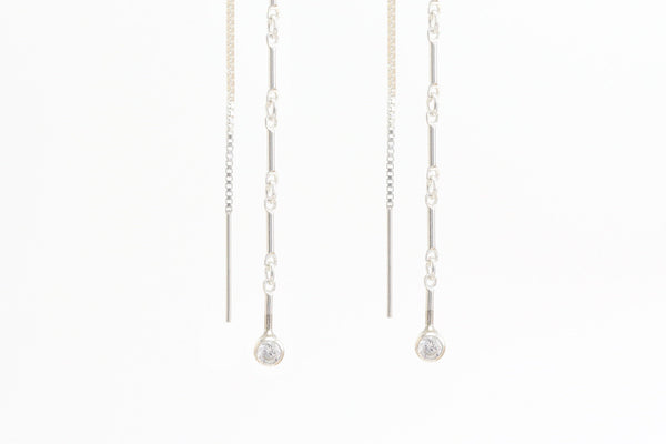 Line Threader Earrings