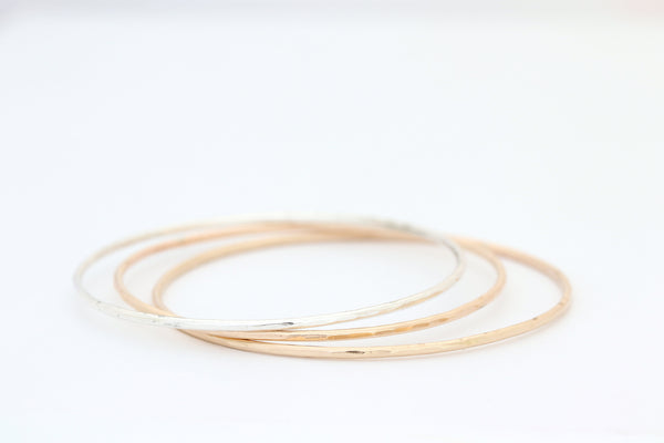 Thin Bangle Bracelet