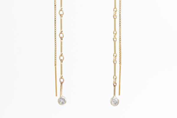 Line Threader Earrings