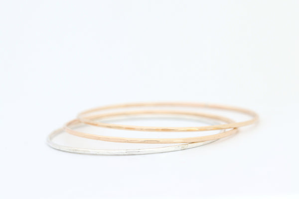 Thin Bangle Bracelet