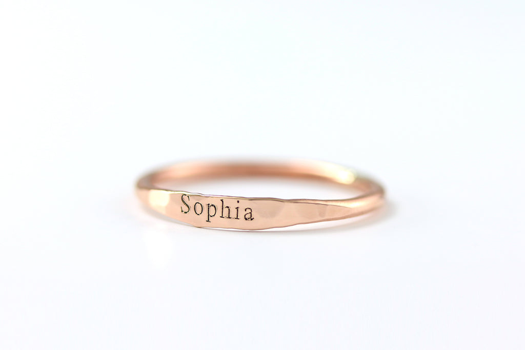 Luxury Brings Engraved Double Name Ring Two Name Rings Personalized Names  Couples Names on Ring New Mom Gift Mother Daughter Brass Rhodium Plated  Ring Price in India - Buy Luxury Brings Engraved