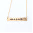 Heartbeat Sound Wave Necklace
