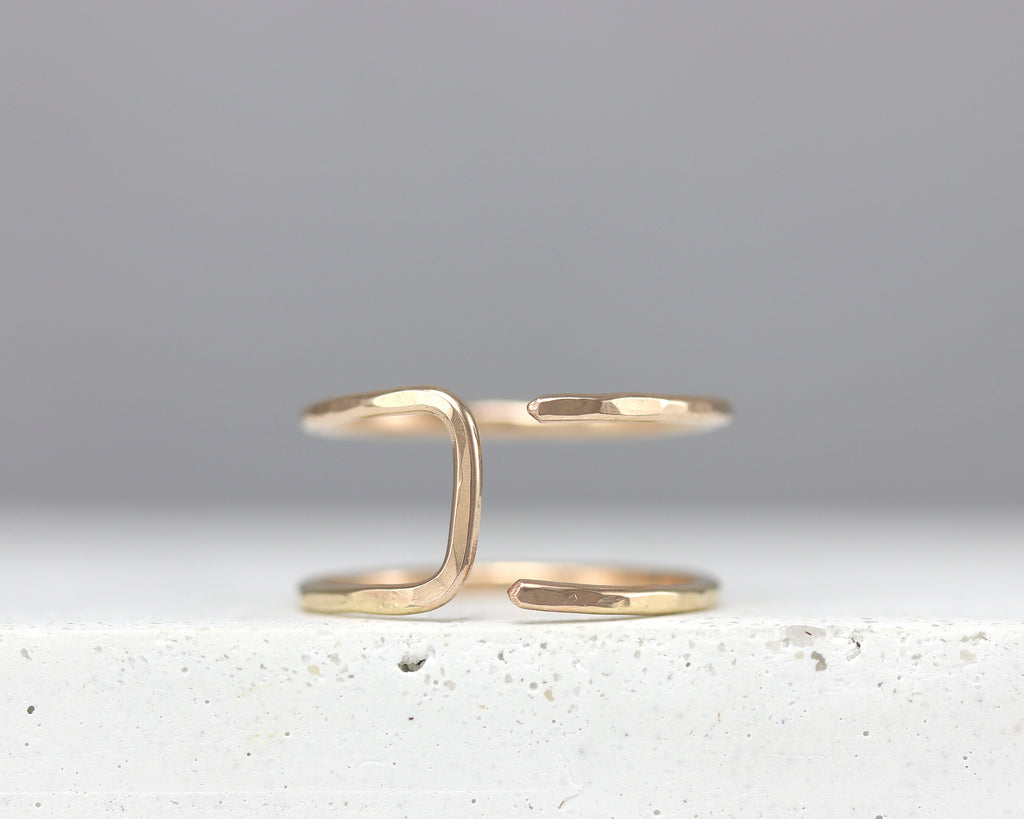Double Band Toe Ring